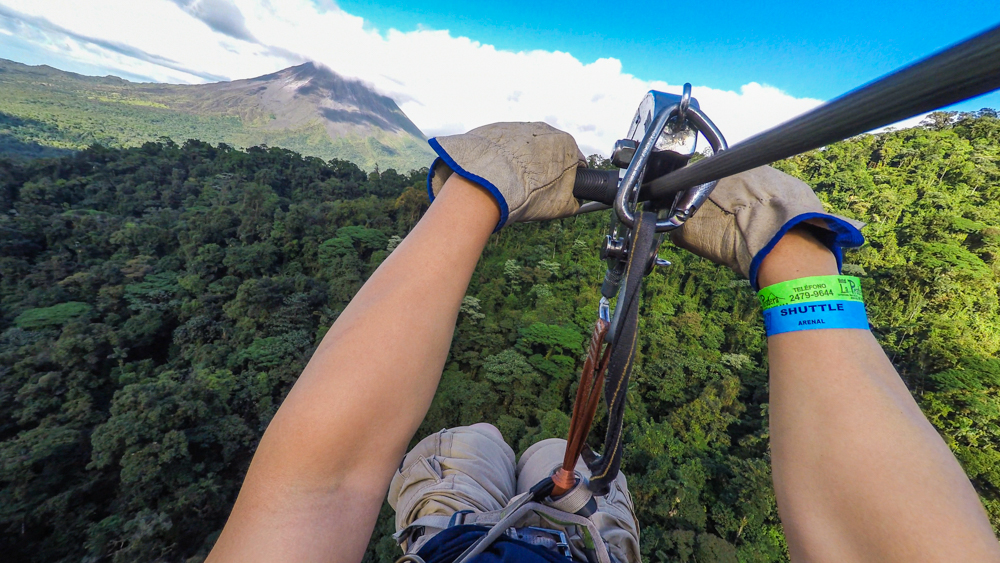 Ziplining