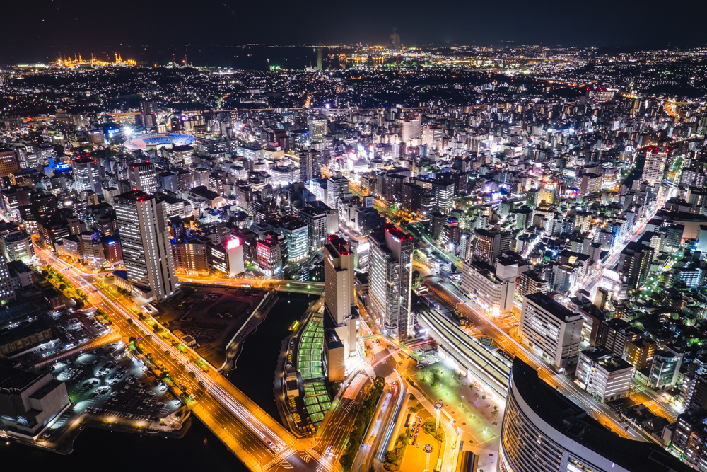 The view from the Landmark Tower