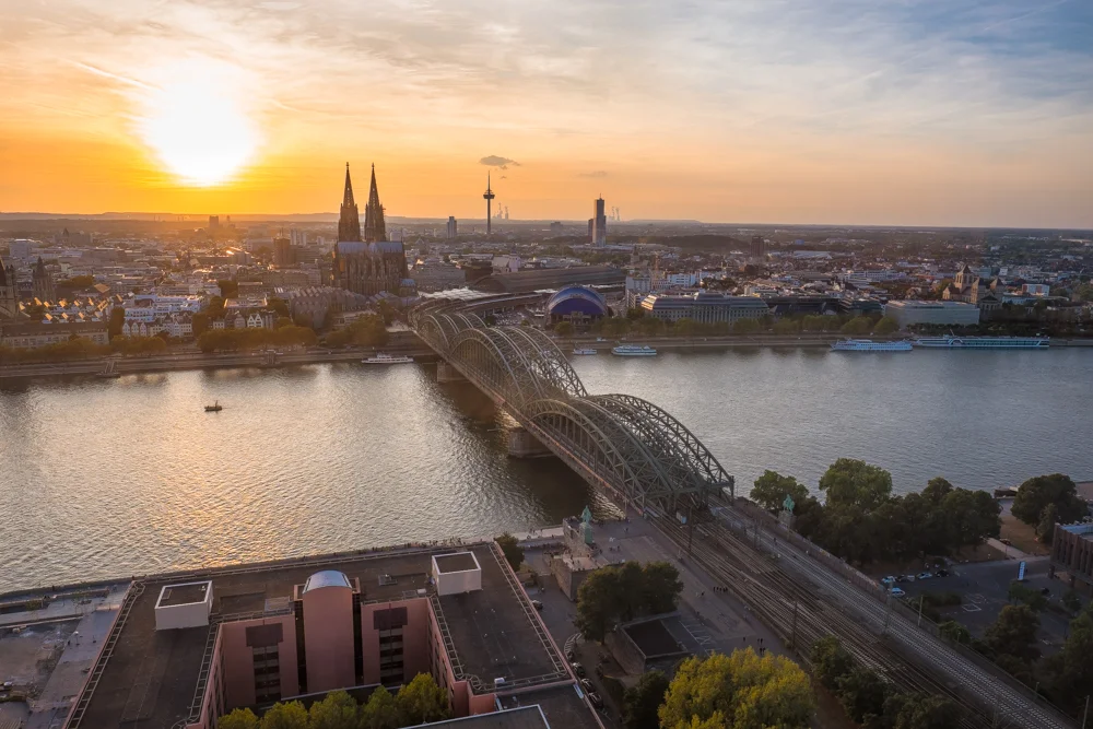 Sunset From The Koln Triangle Thomas Chen Photography