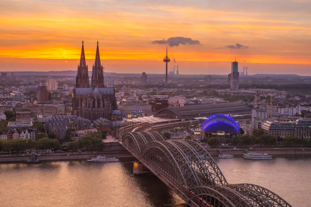 Sunset From The Koln Triangle Thomas Chen Photography