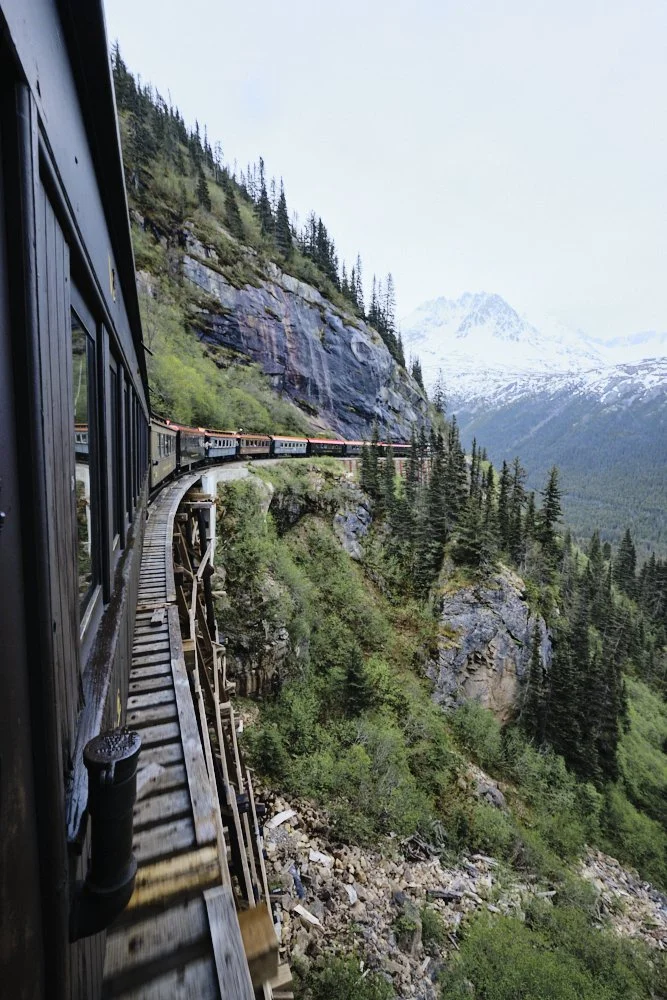 Vancouver &amp; Alaska Disney Cruise – Day 8: Skagway Adventures: Trains, Gold, and Puppies!