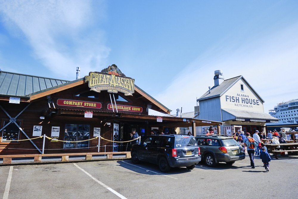 ketchikan alaska Great Alaskan Lumberjack Show