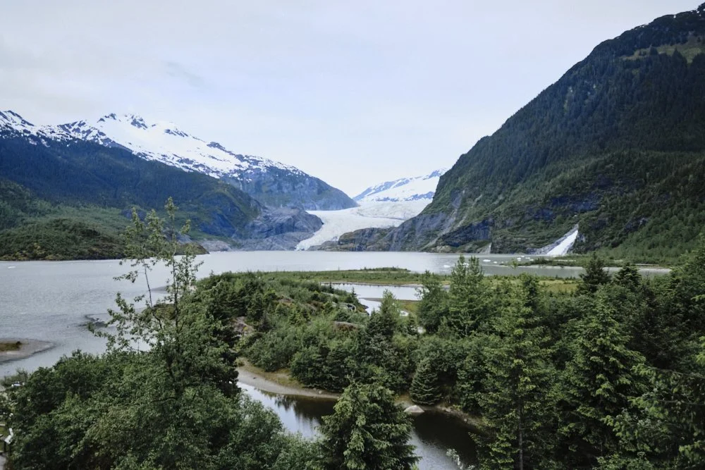 alaska disney cruise juneau mendenhall glacier