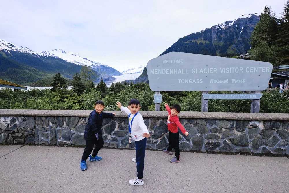 alaska disney cruise juneau mendenhall glacier