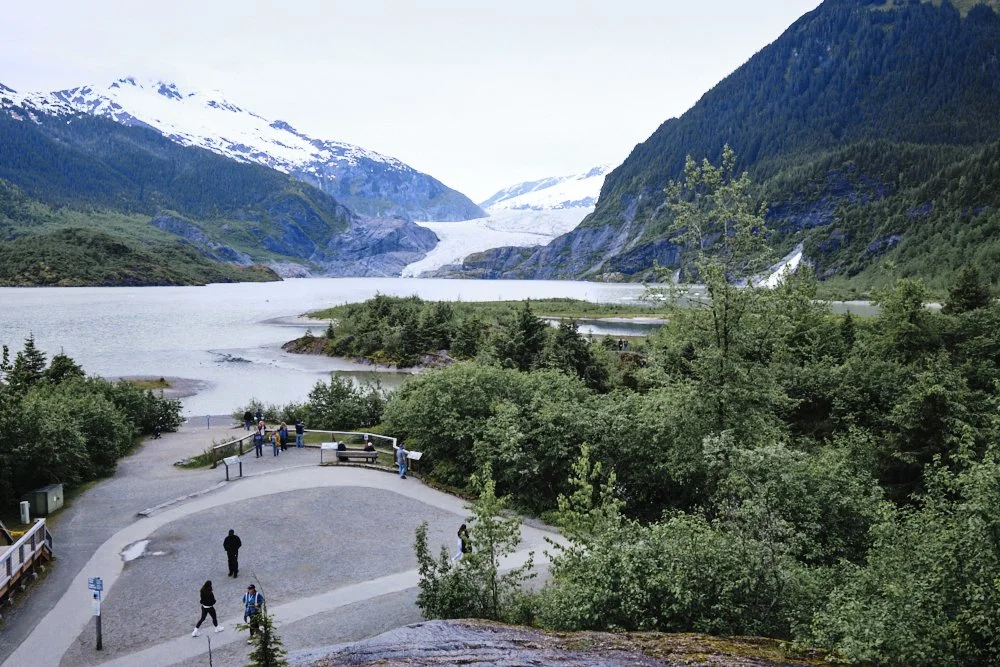 alaska disney cruise juneau mendenhall glacier