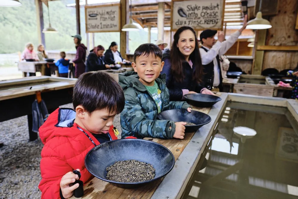 skagway alaska gold panning