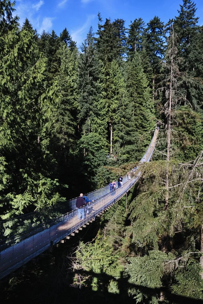 Capilano Suspension Bridge vancouver canada