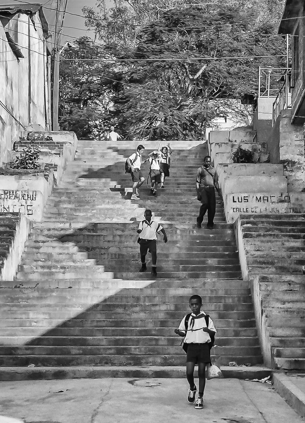 Escalinata de Los Maceos, 2004