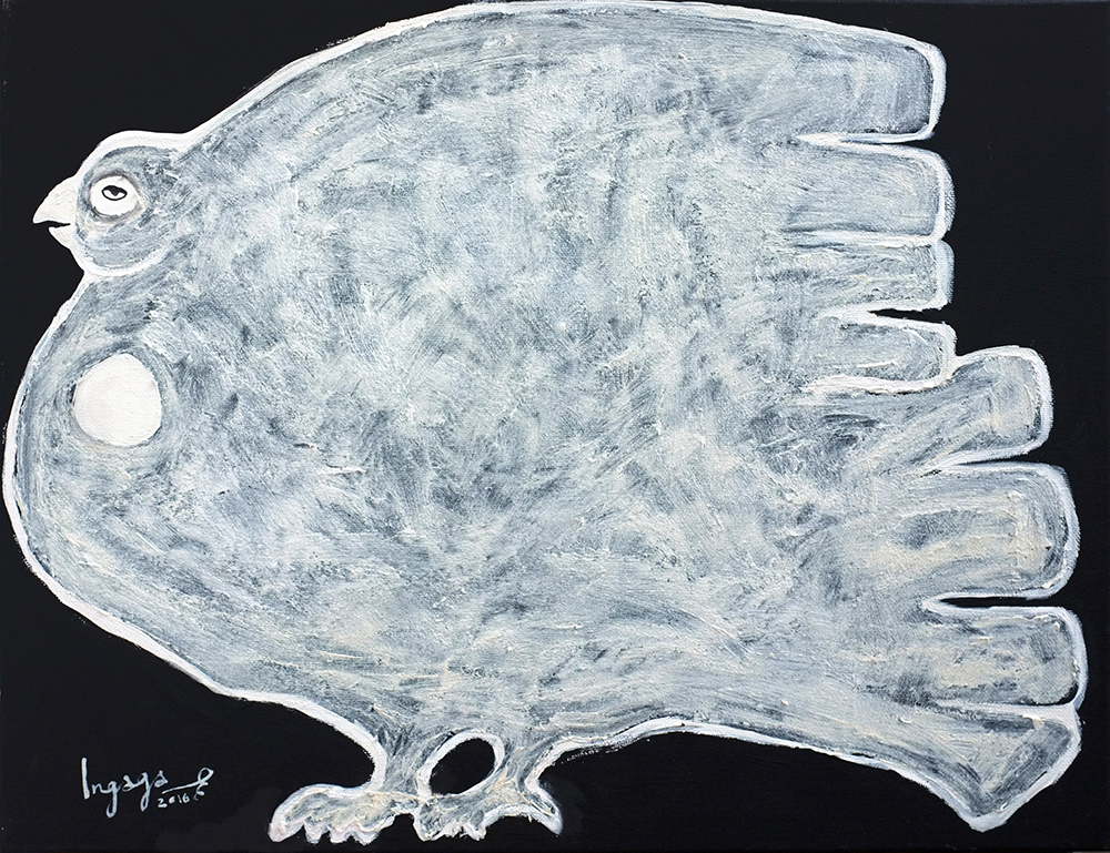 READY FOR DEPARTURE - 2 40 x 50 cm Oil on canvas / 2016