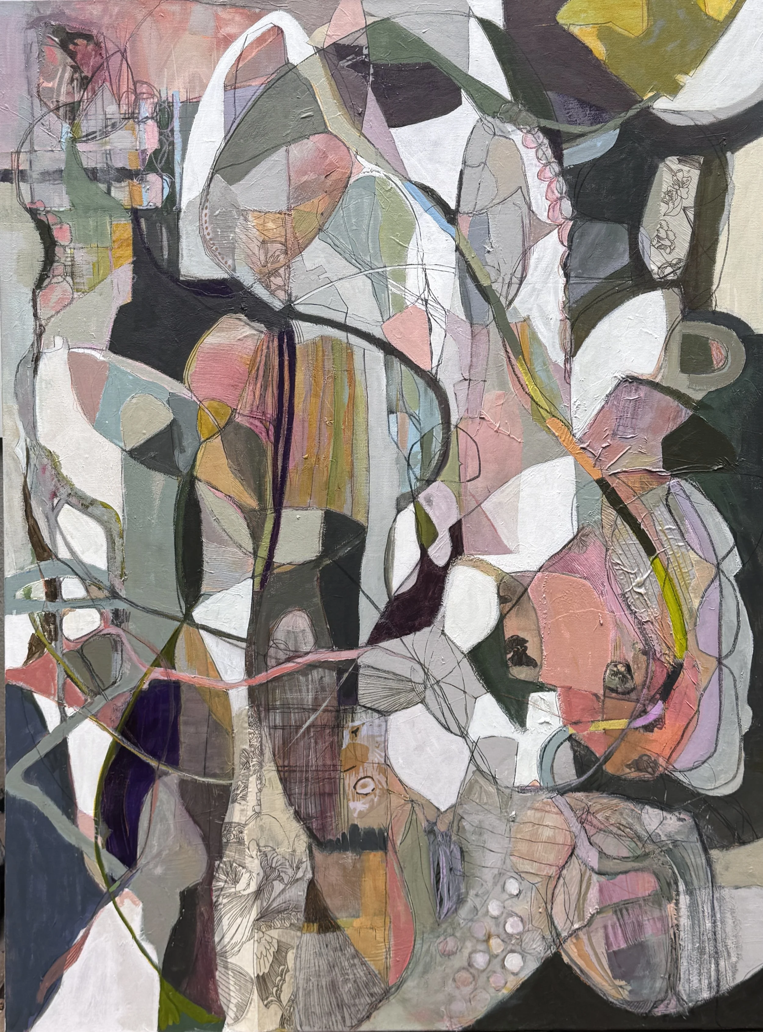 Holding the Invisible 36×48 