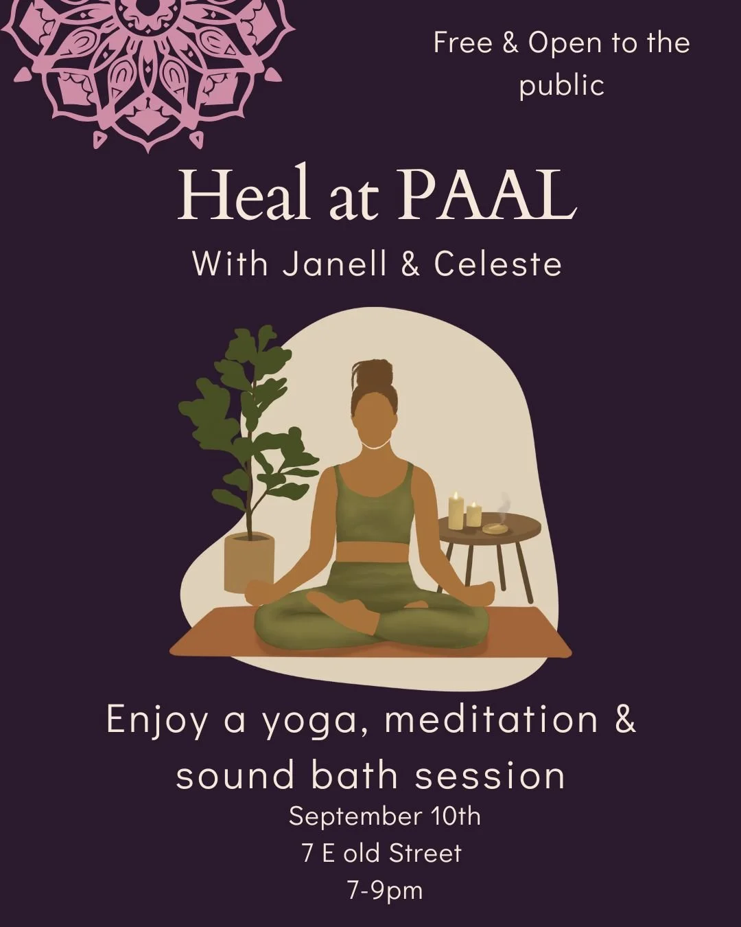 Heal at PAAL: Soundbath and Yoga Experience