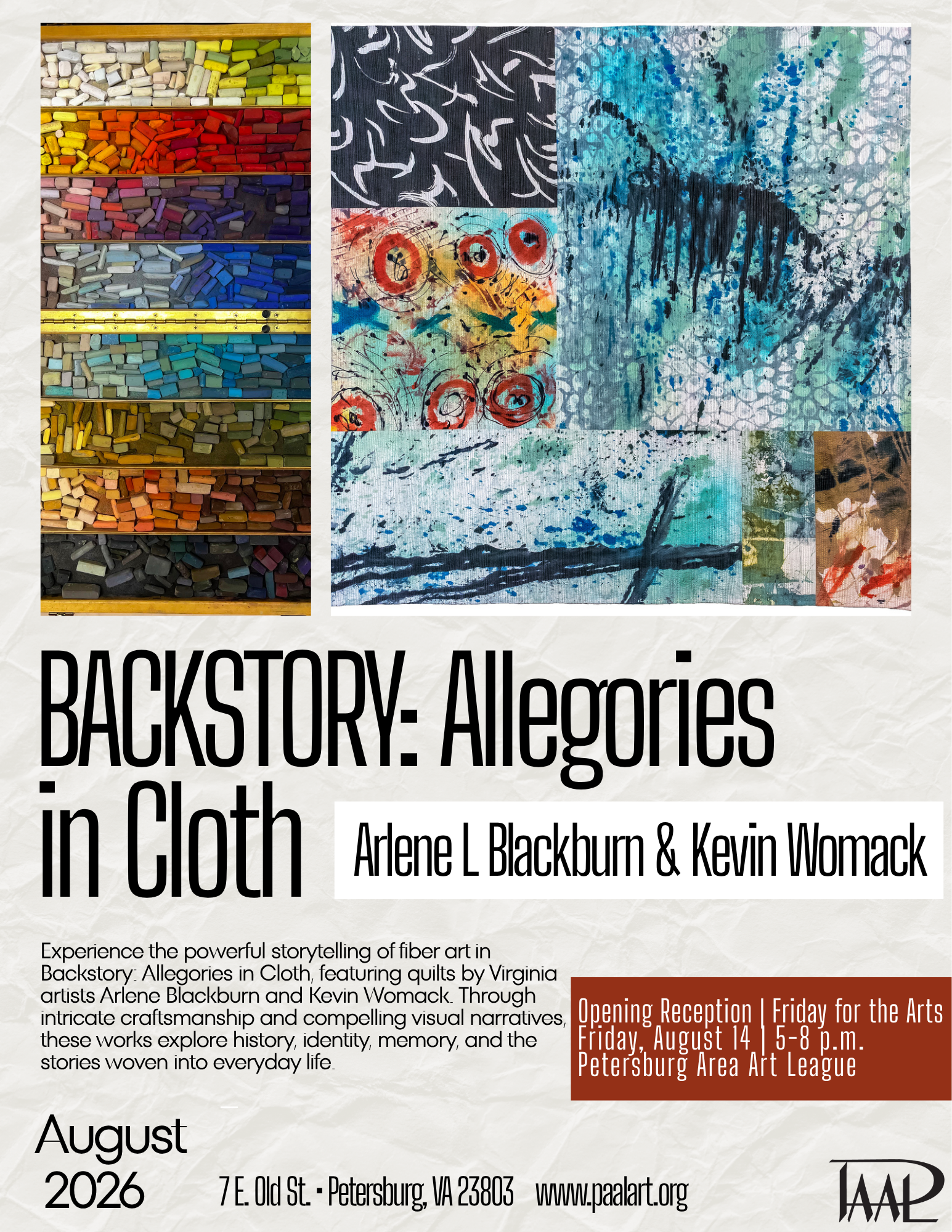 Backstory: Allegories in Cloth ft. Arlene L Blackburn & Kevin Womack