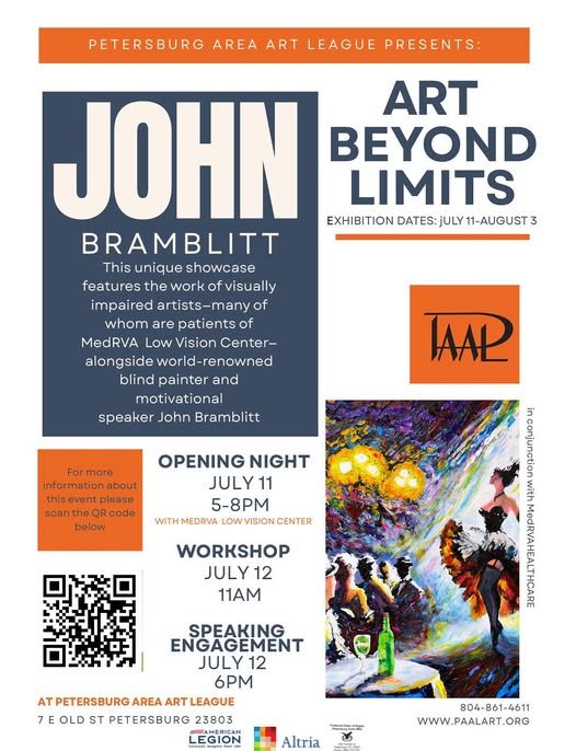 Art Beyond Limits: John Bramblitt and MedRVA