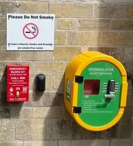Defibrillator and Bleed Kit ~ Tim Harris