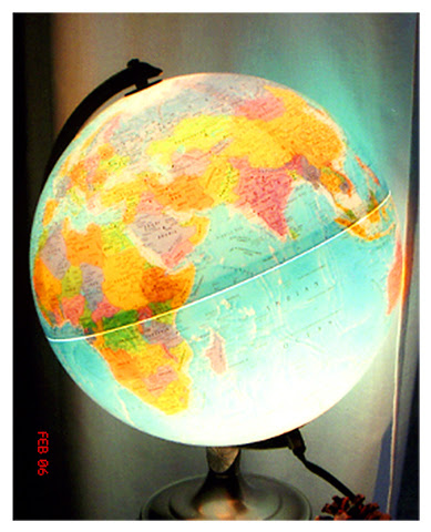 "Globe (2006)", 2016, archival pigment print, 74 x 60 inches