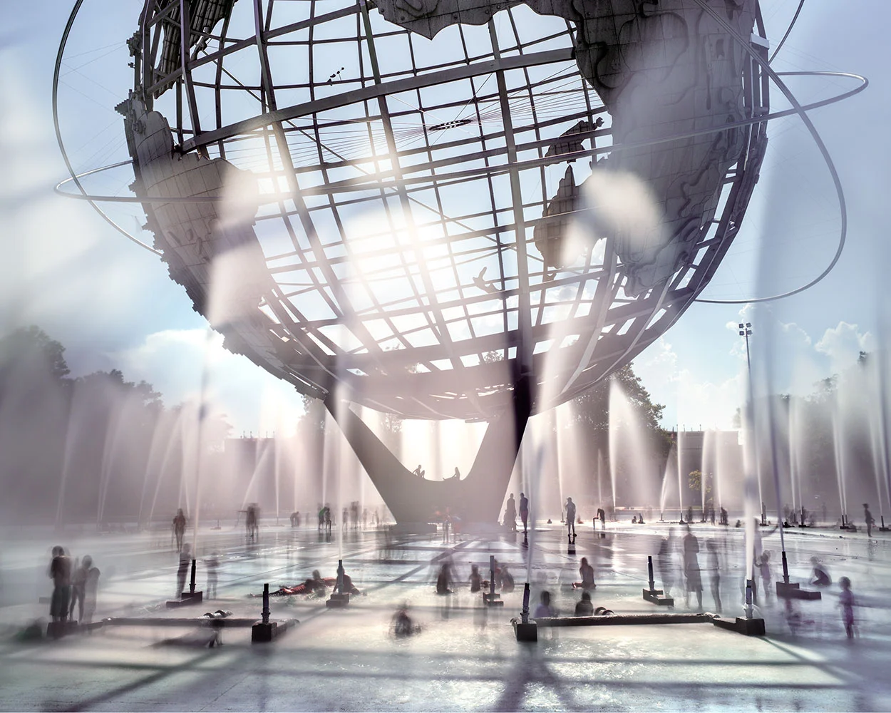 Unisphere, Queens, 2016. Image courtesy of Matthew Pillsbury.