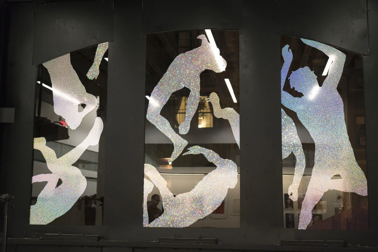 Installation by new student Kyle Henderson. 