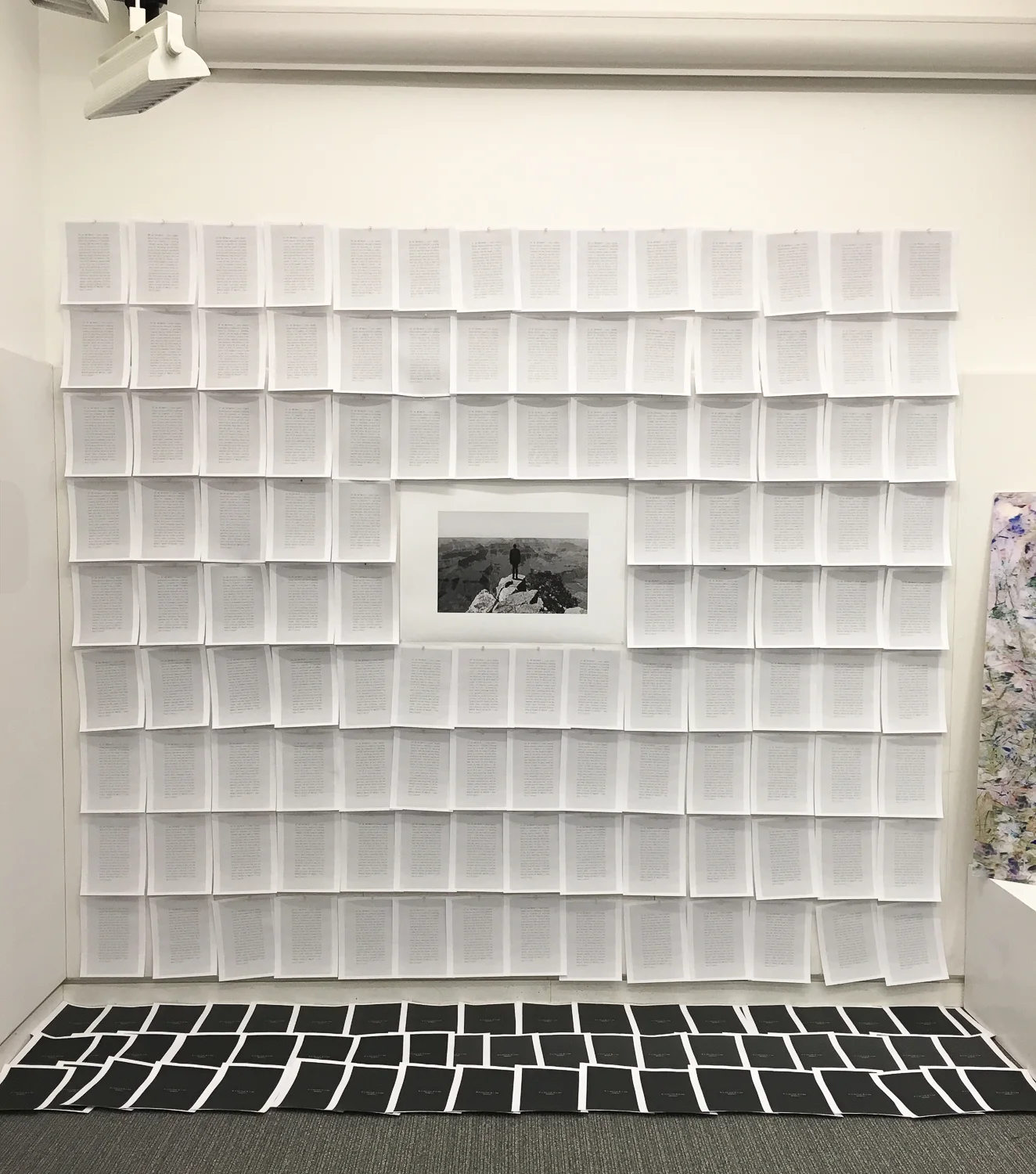 installation piece by Johnnie Chatman (class of 2018)