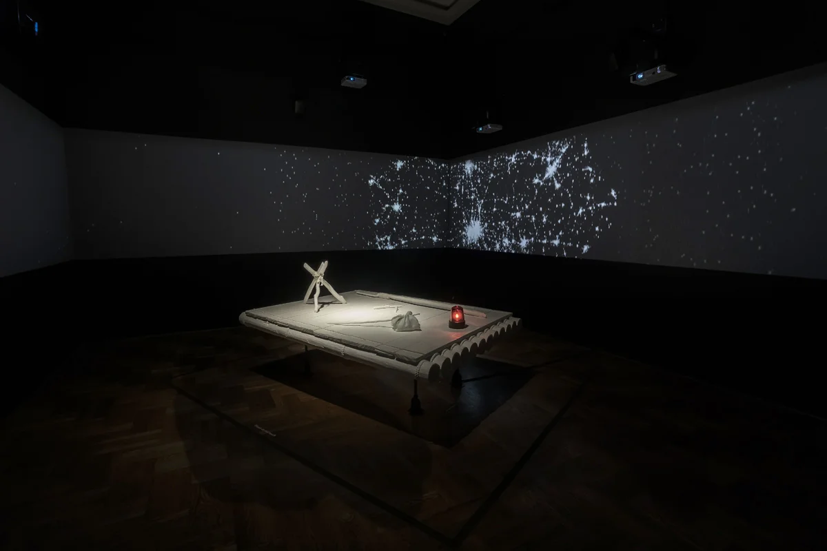 installation shot courtesy of Shimon Attie