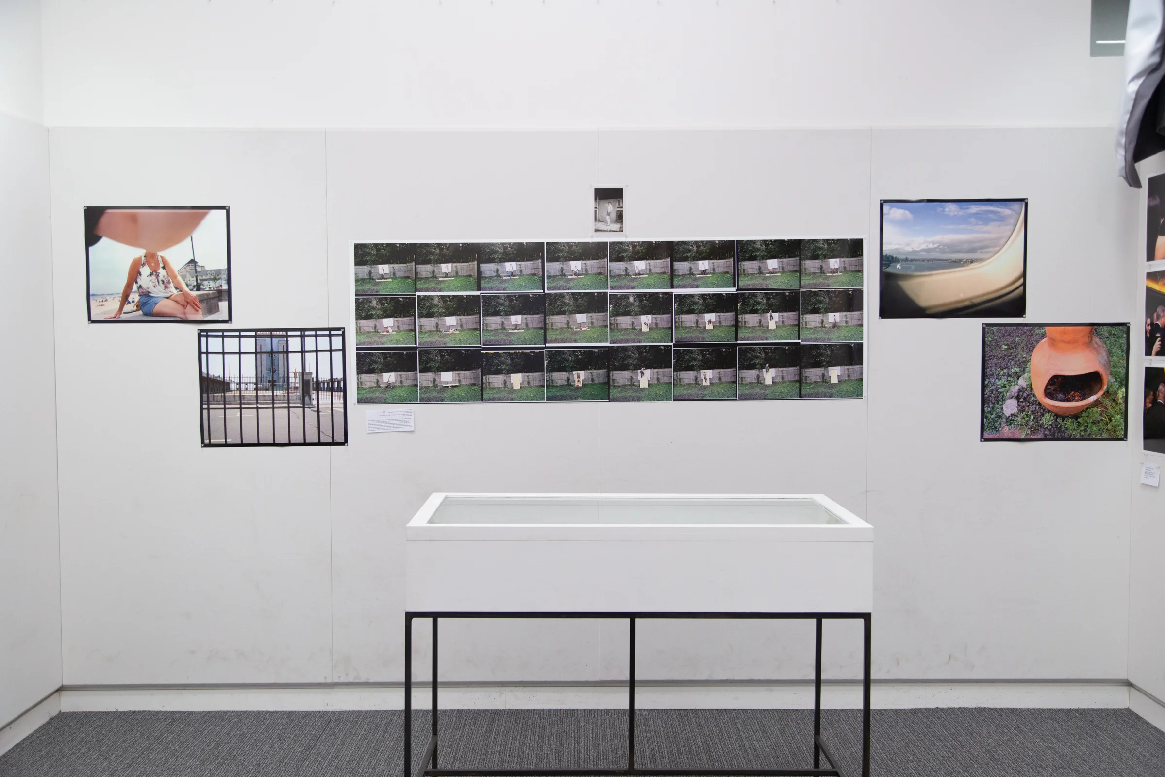 Installation view of Brianna Calello ’s work.