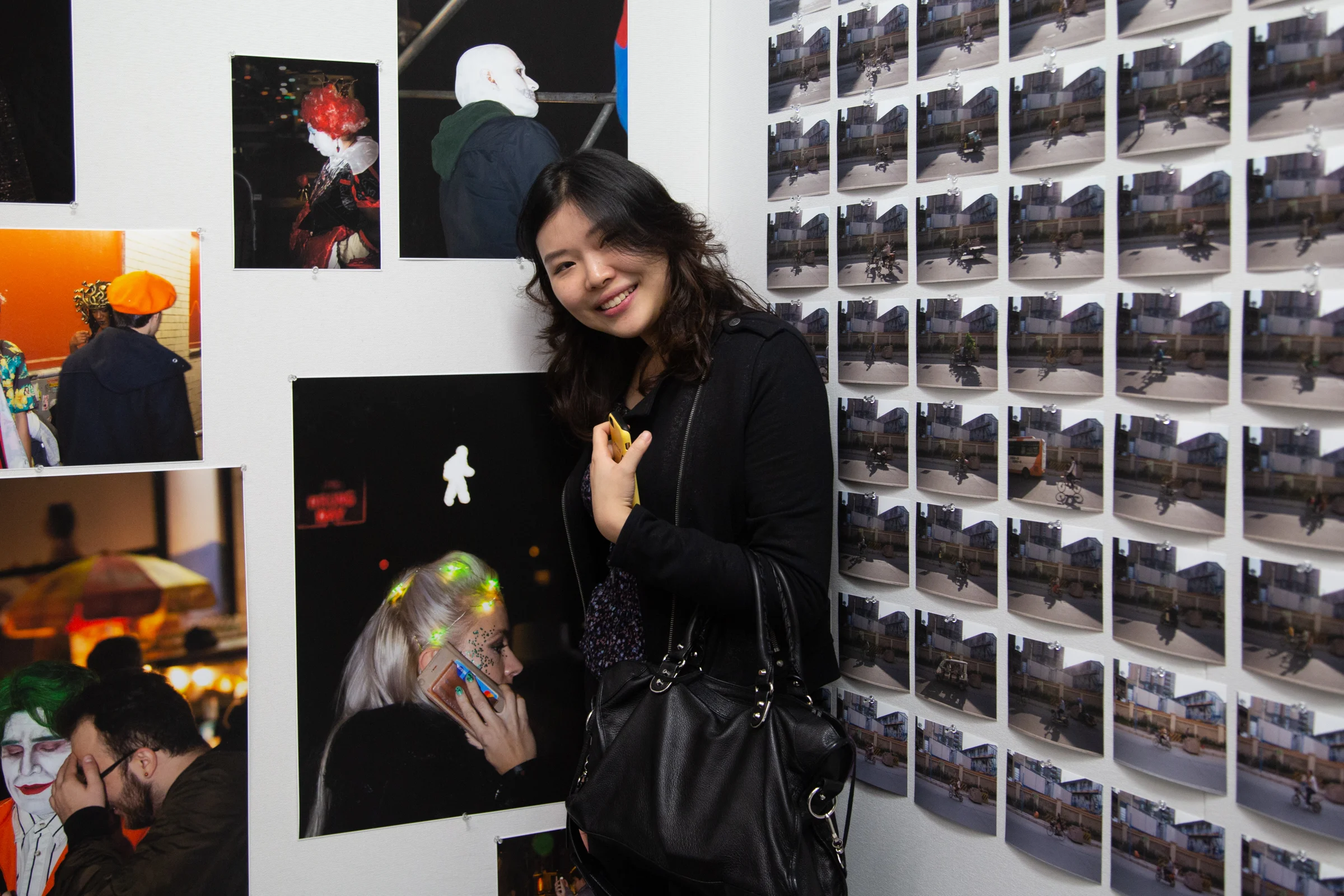 New student, Hyemi Kim , poses for the camera.