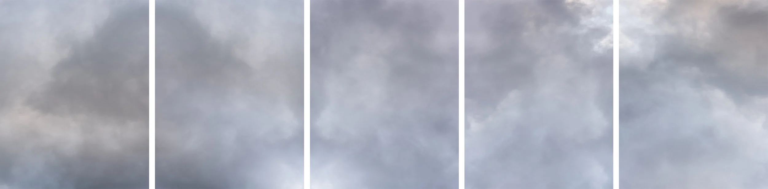 Cloud (No. 1-5) Dimensions Variable 2019