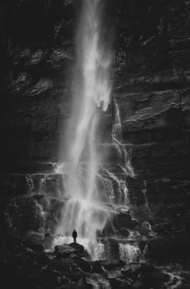 Self Portrait , Cascade Falls, 2016