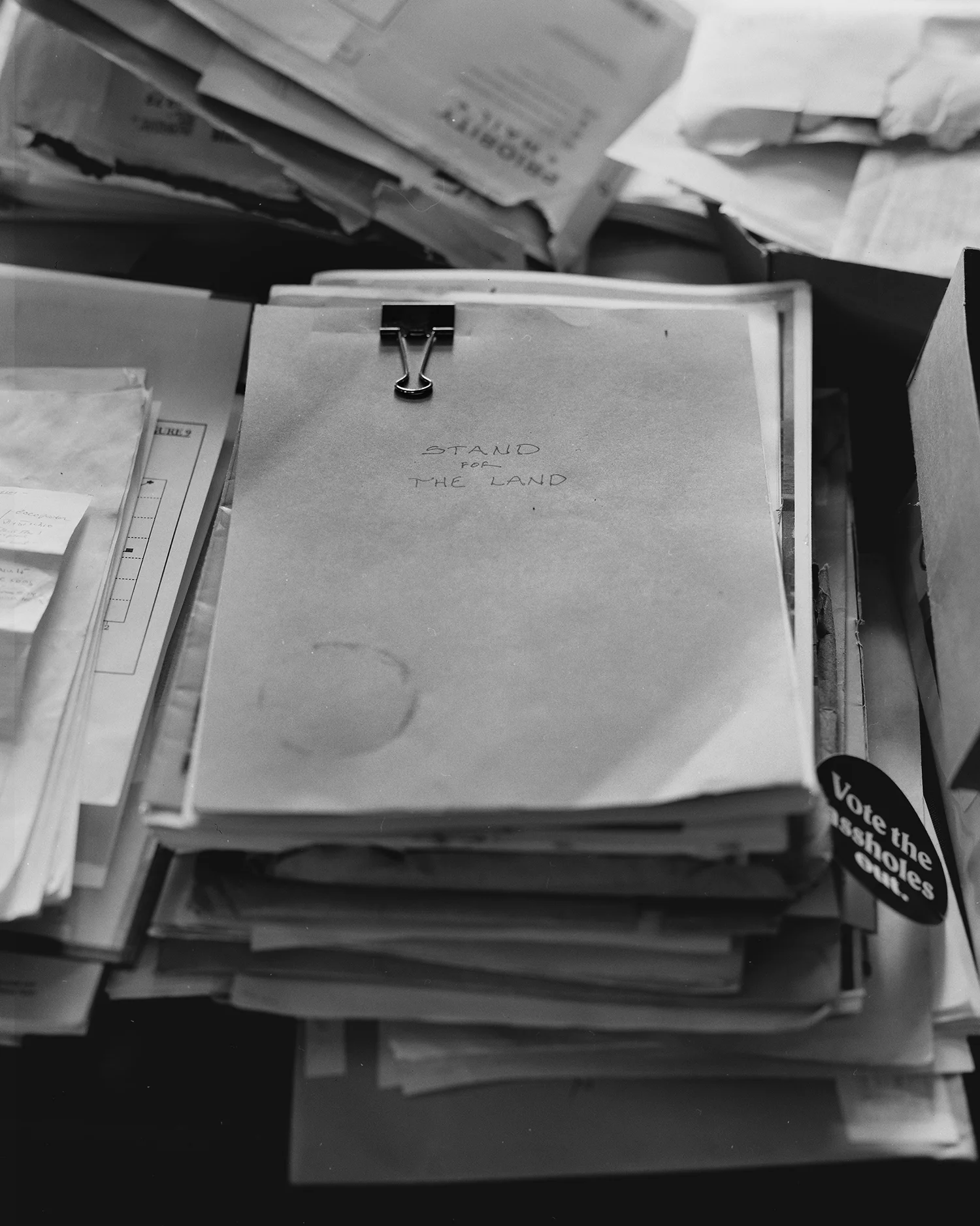 Manuscript in Richard’s house.
