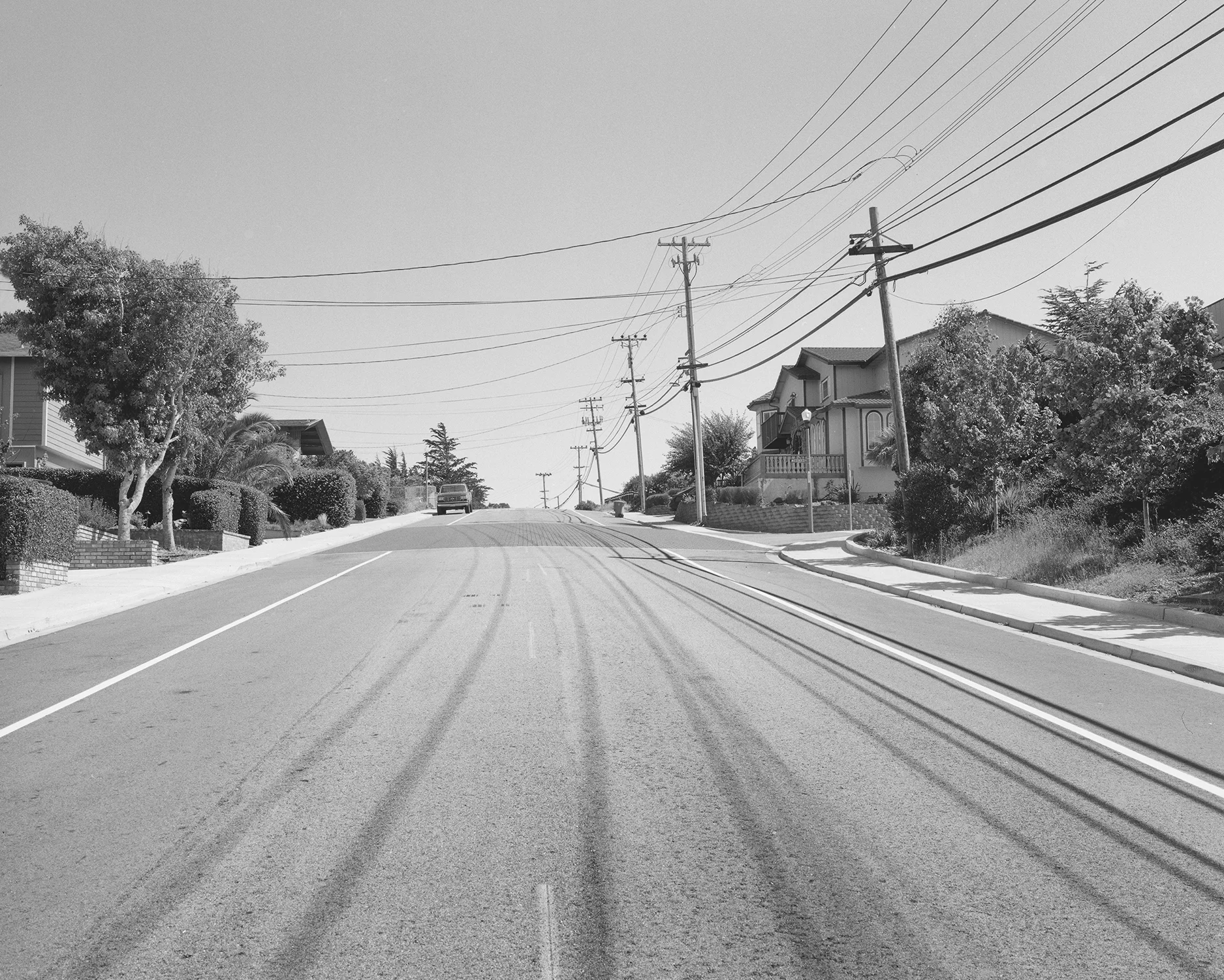 Looking up Glenview (site of explosion)