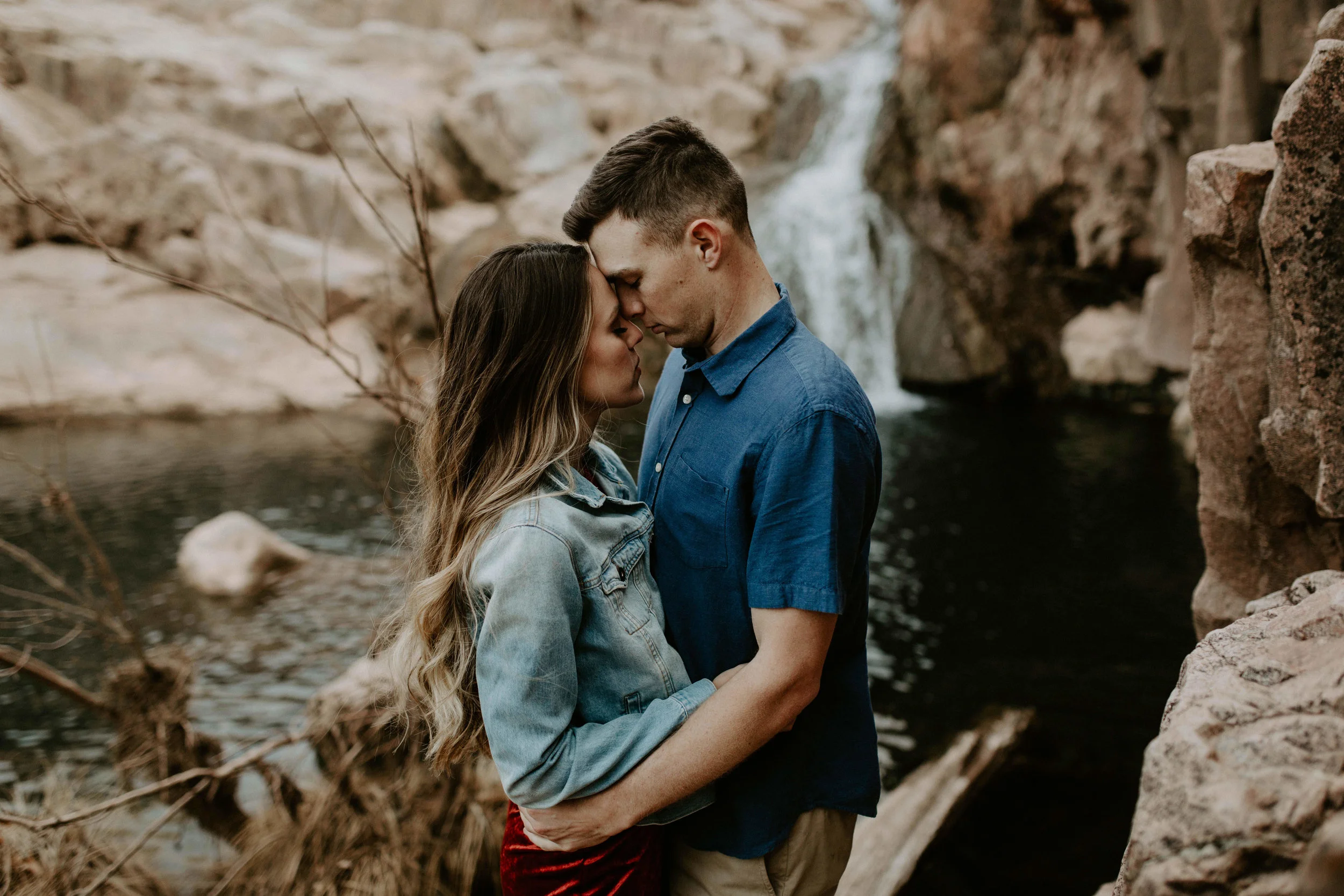 Waterwheel waterfall hike in Payson Arizona