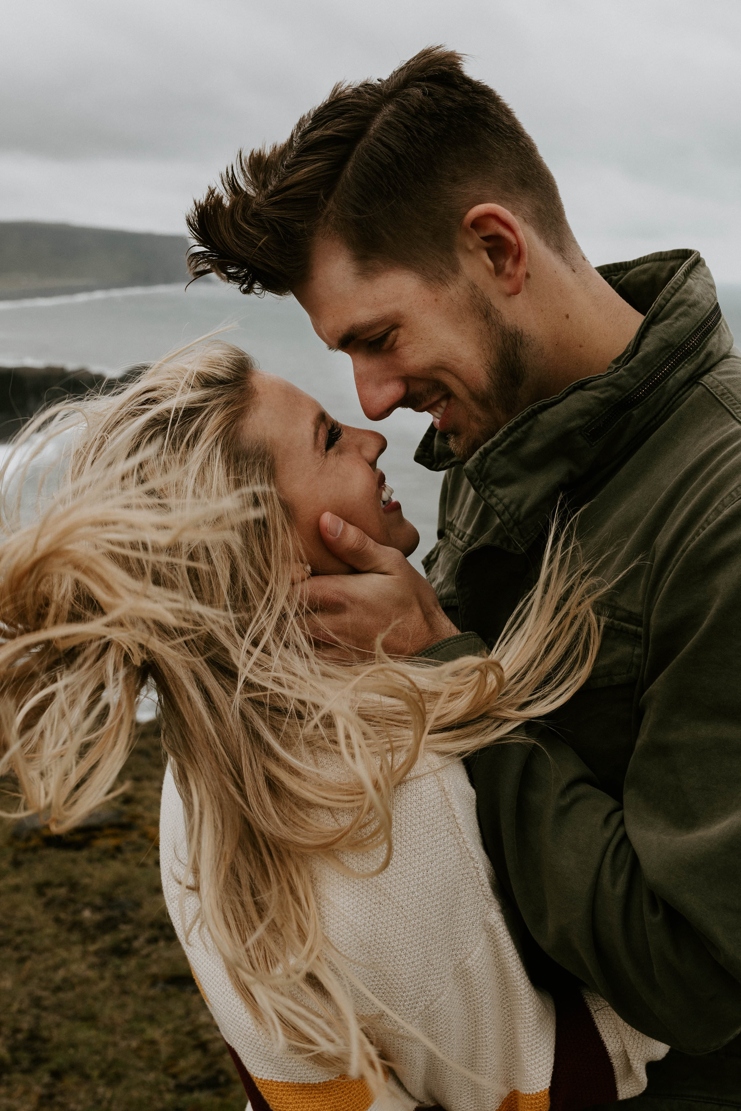 Iceland Waterfall Engagement Session