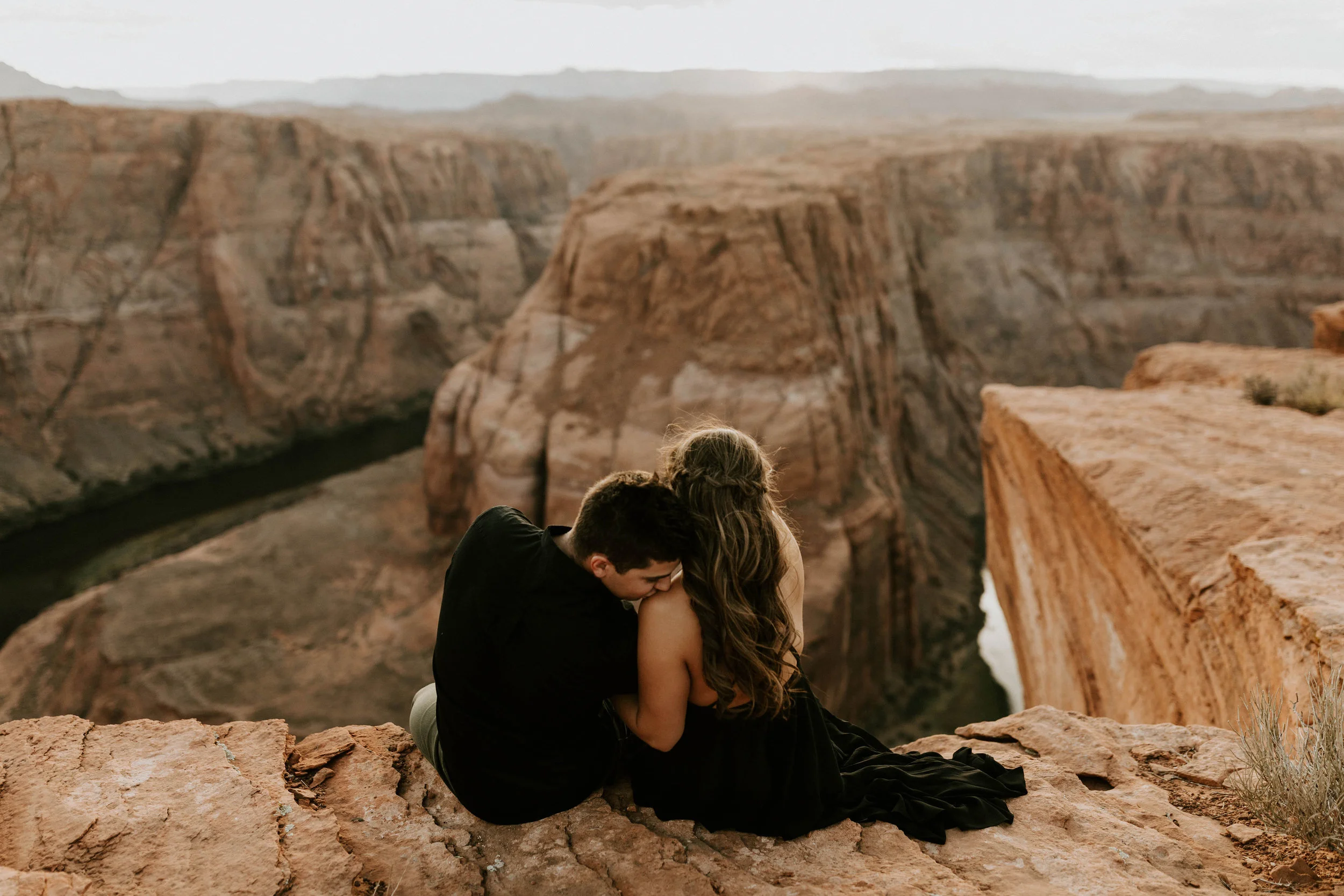 Engagement Session at Horseshoe Bend in Page, Arizona