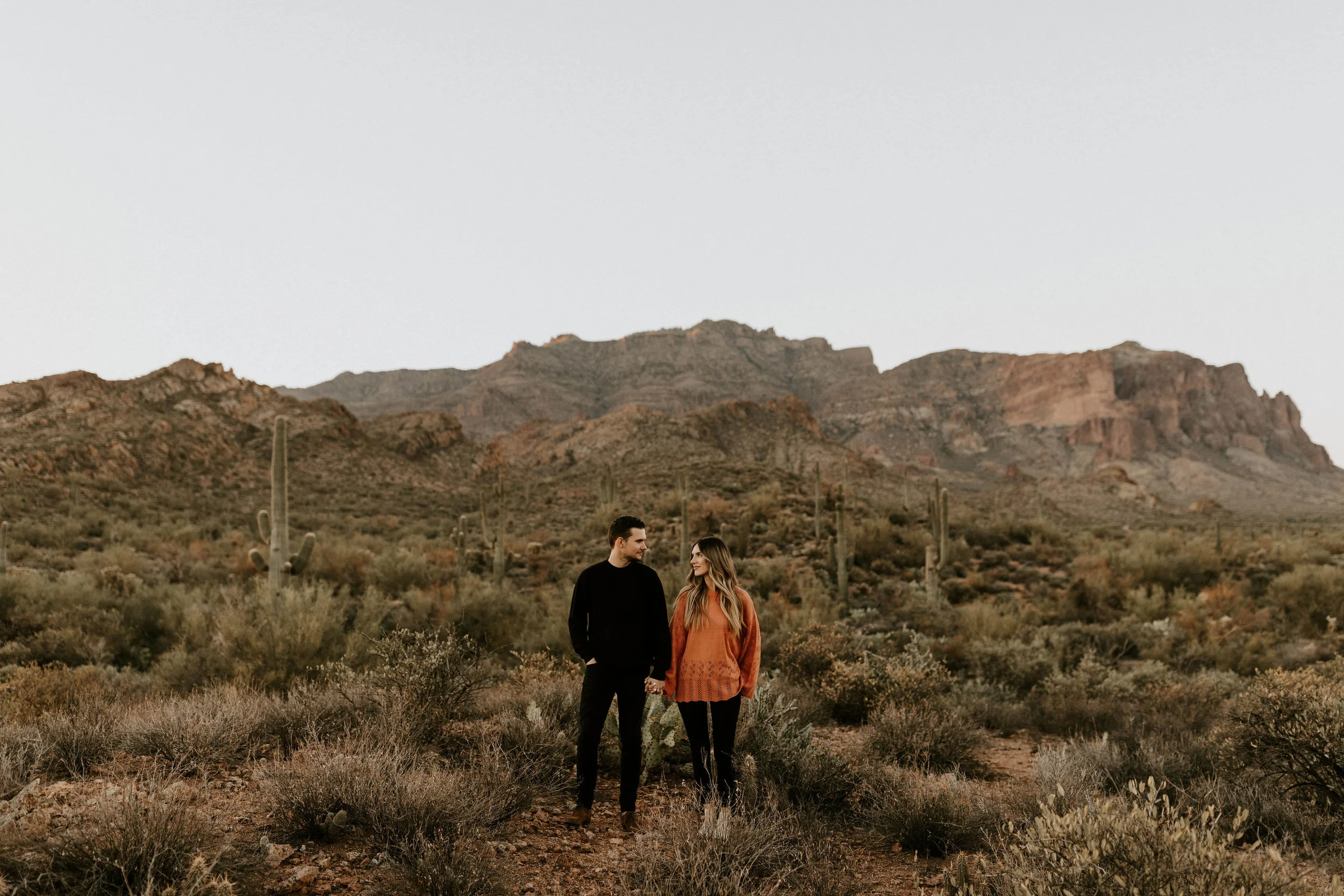Superstition Mountains in Arizona