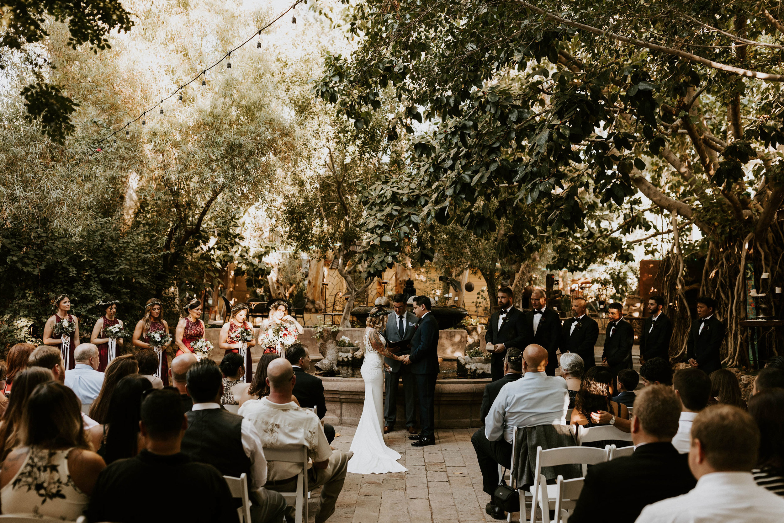 A ceremony site at Boojum Tree in Arizona