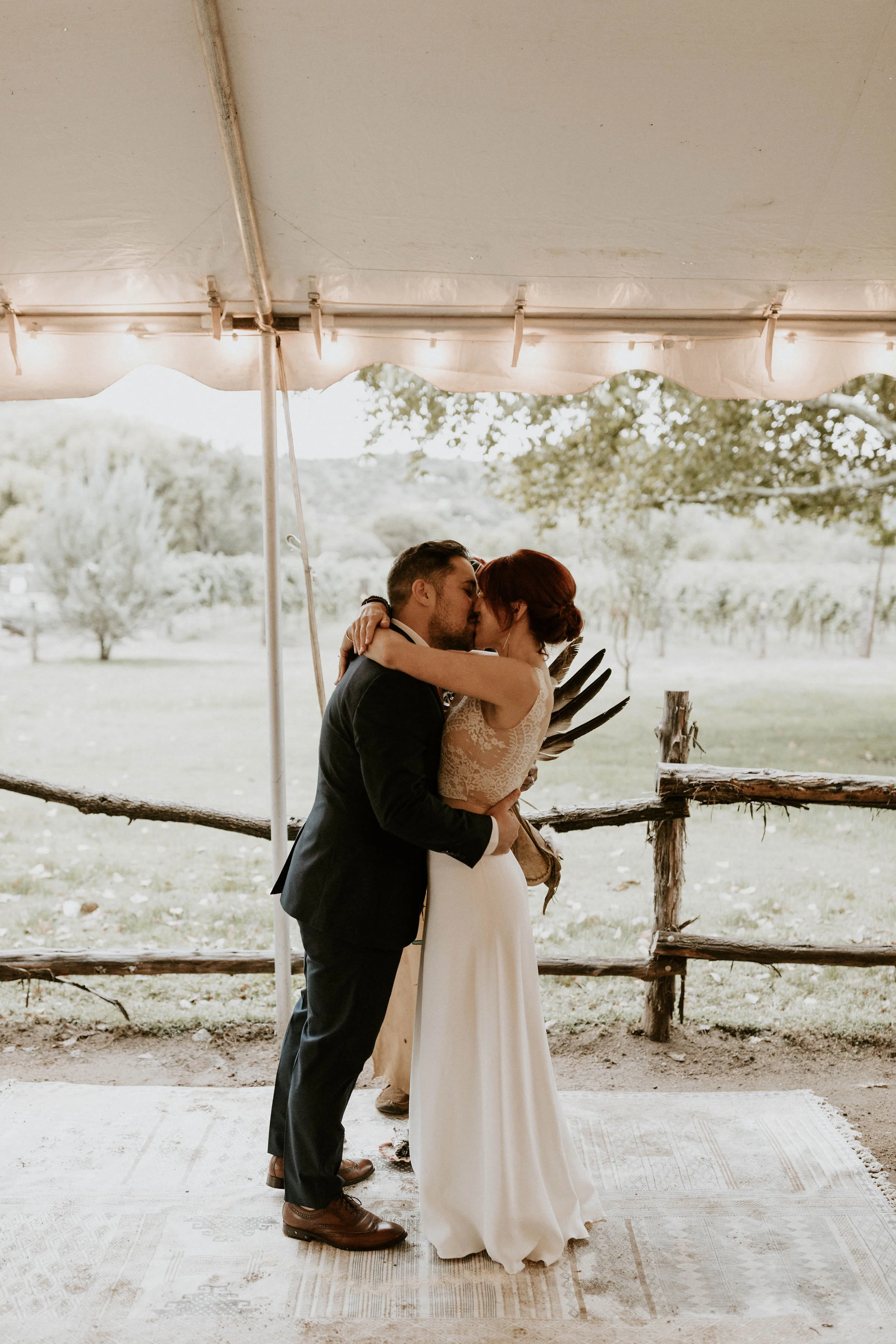 Ceremony at Dancing Apache Ranch in Sedona Arizona
