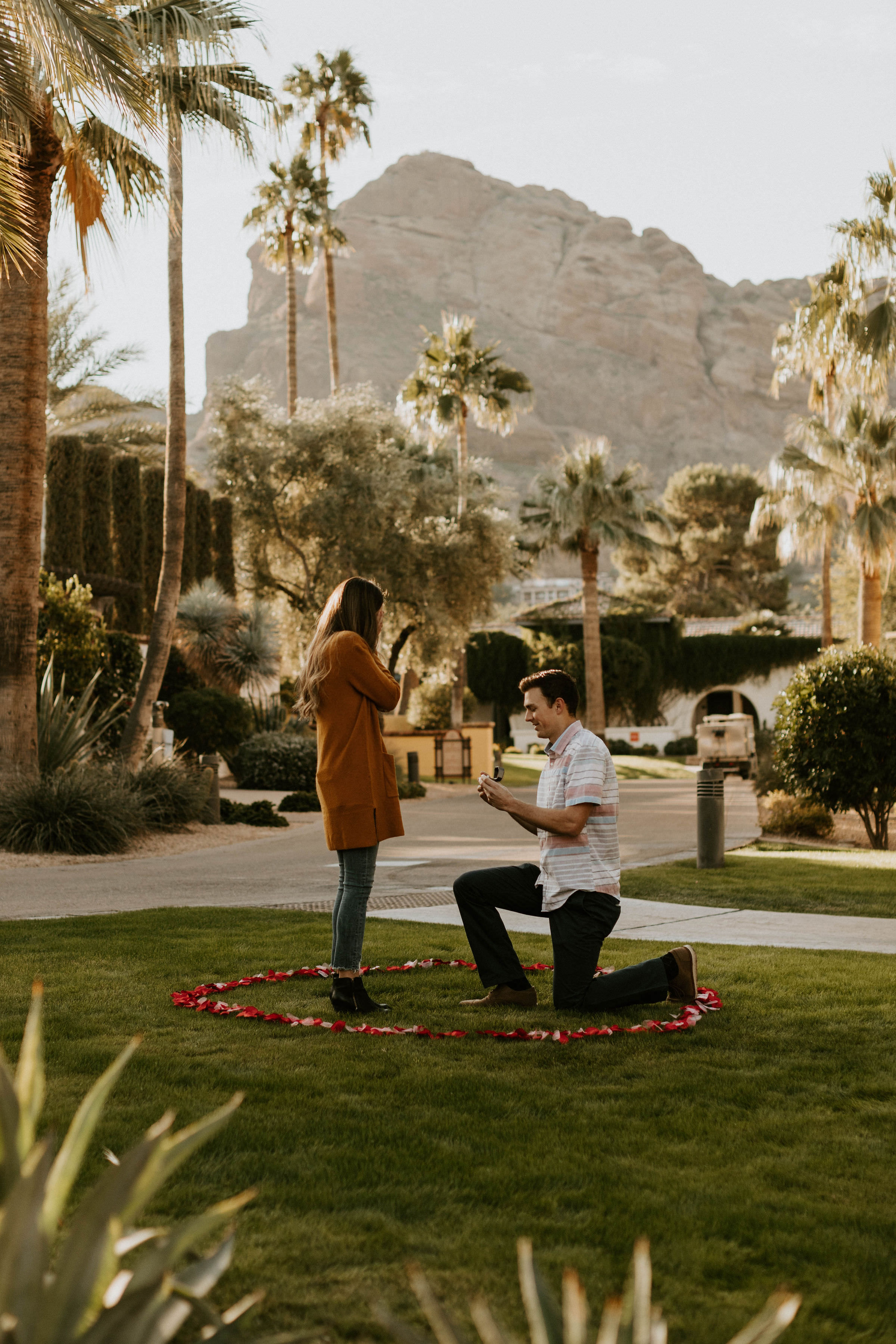 Proposal at Omni Resort Camelback Mountain in Scottsdale Arizona