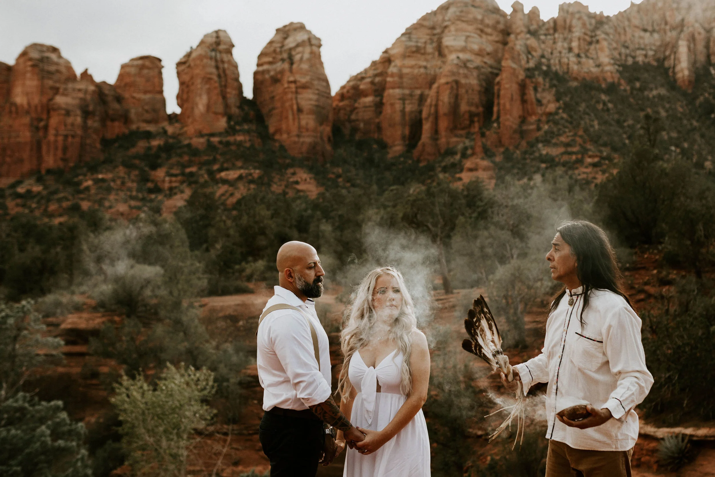 Traditional Native American Elopement In Sedona, Arizona