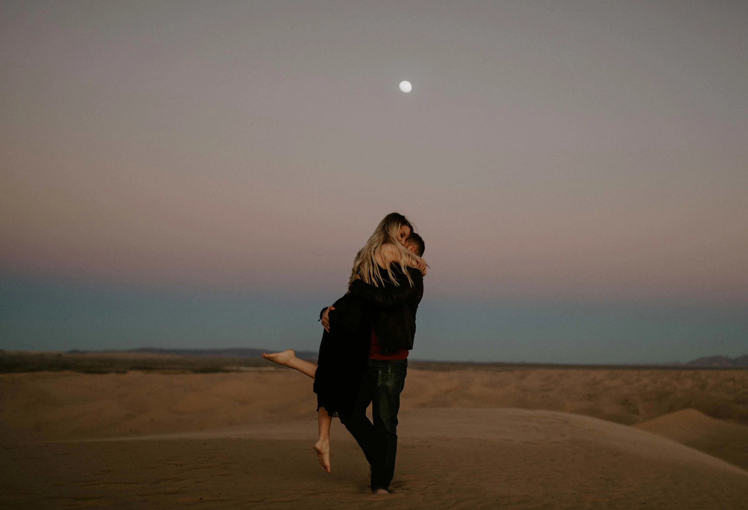 The Glamis Sand Dunes In California Couple Session
