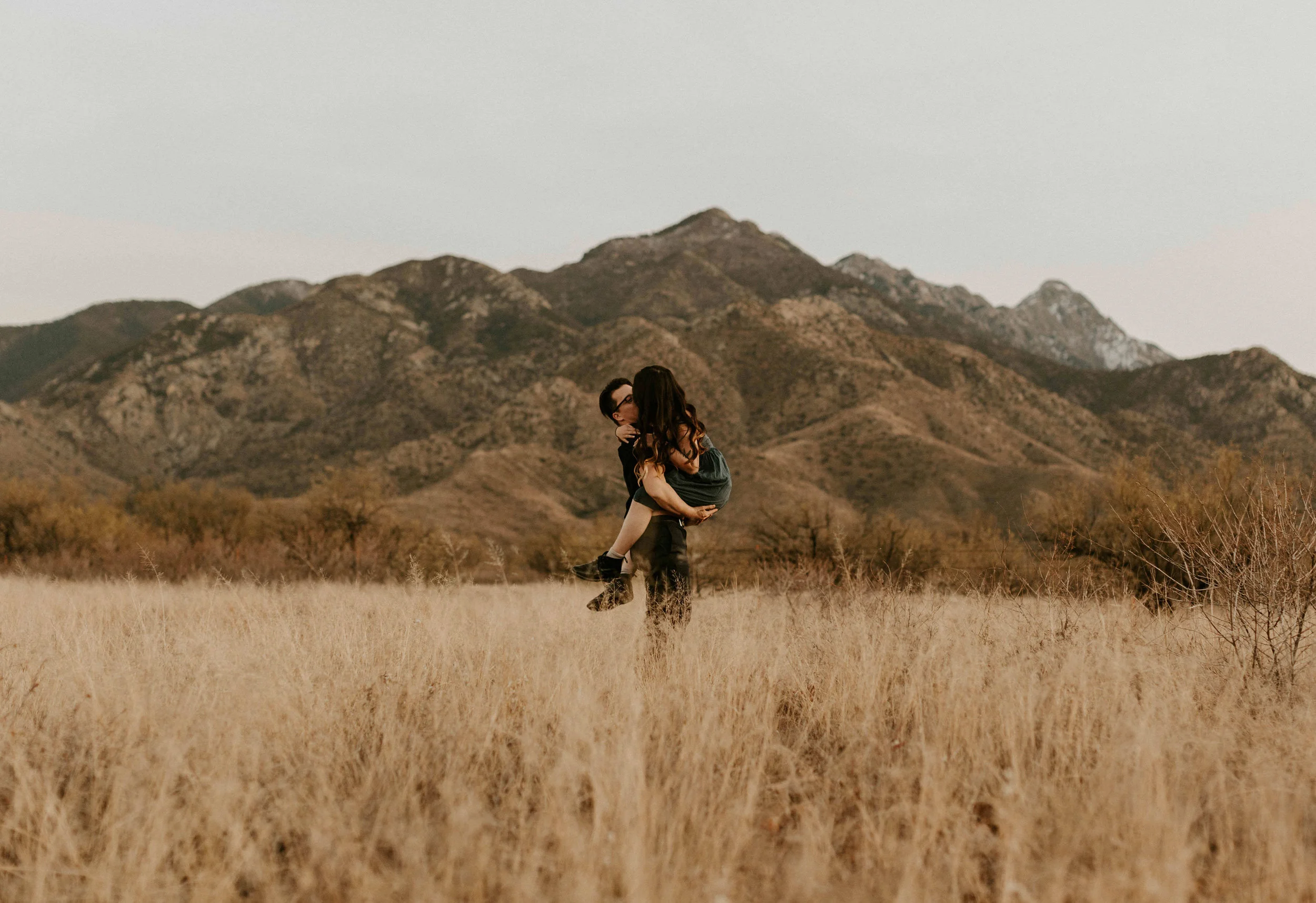 Tucson Mountain Engagement Session