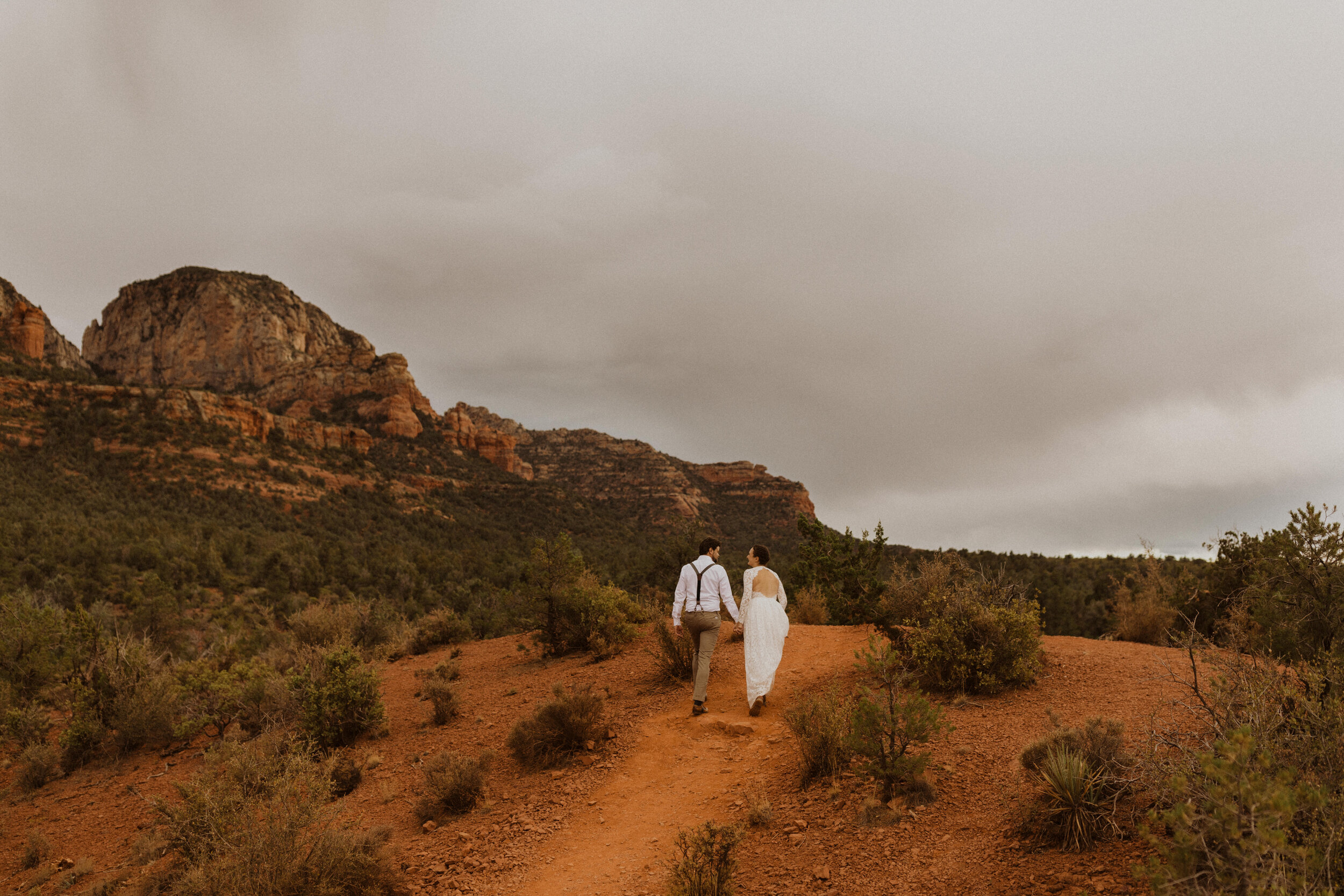 Vow Renewal in the Red Rocks of Sedona Arizona