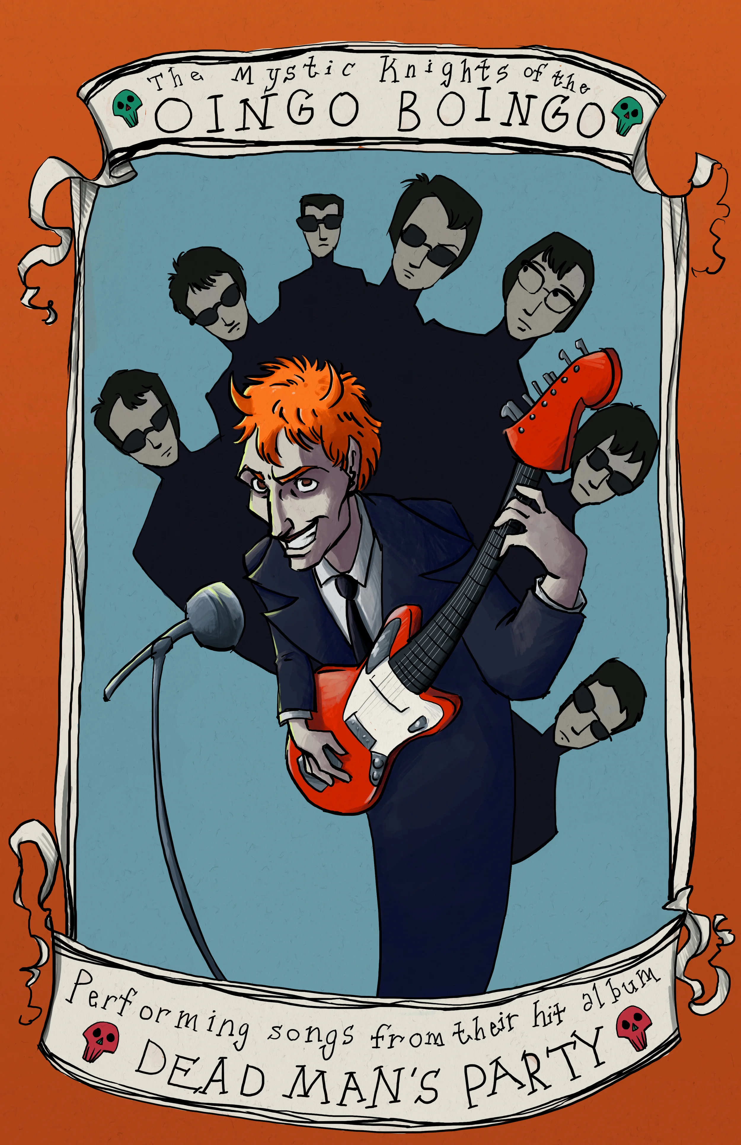 Oingo Boingo concert poster