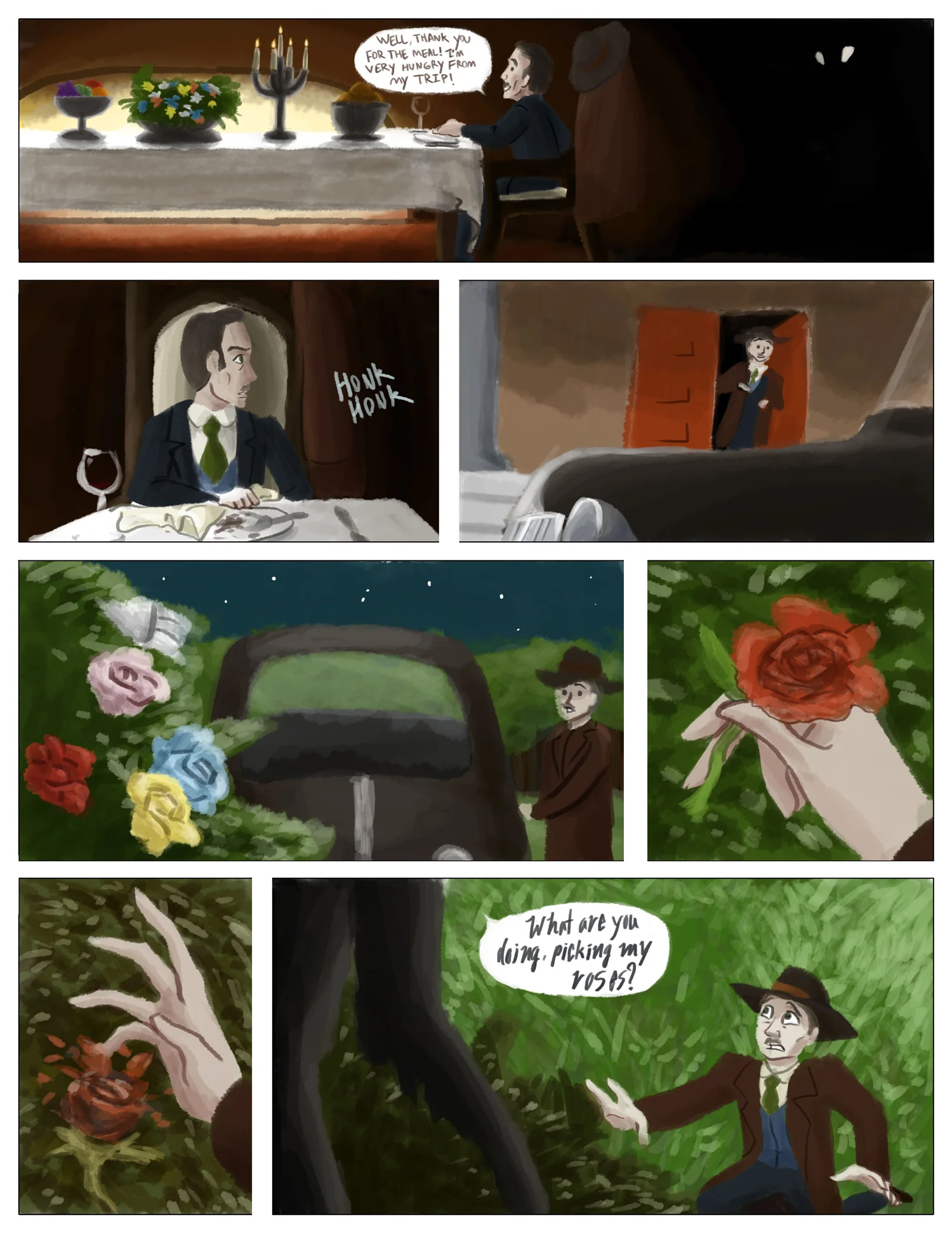 Beauty and the Beast, Page 5 Photoshop 2014