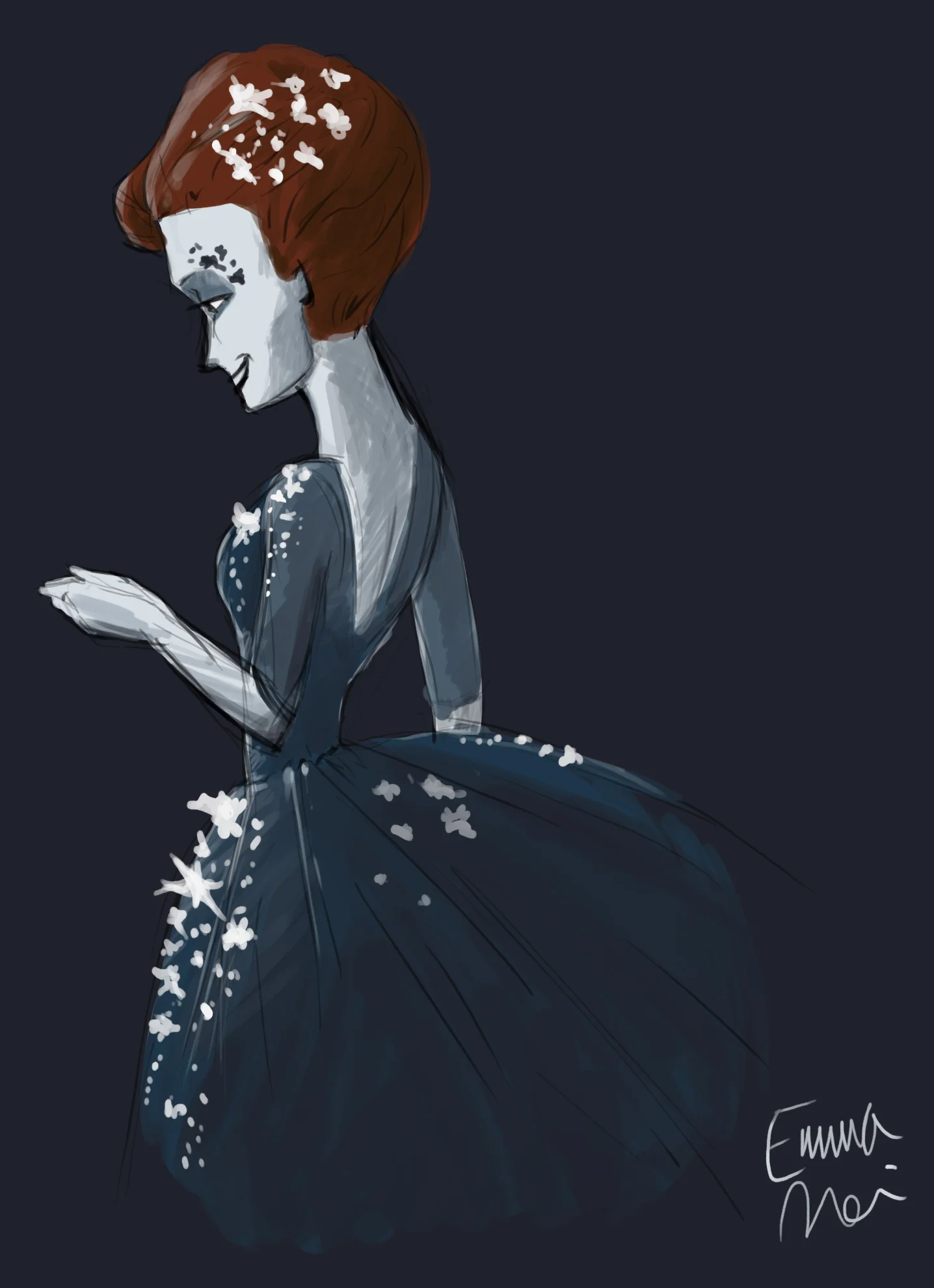 Halloween Art Challenge, Day 7 - Stars