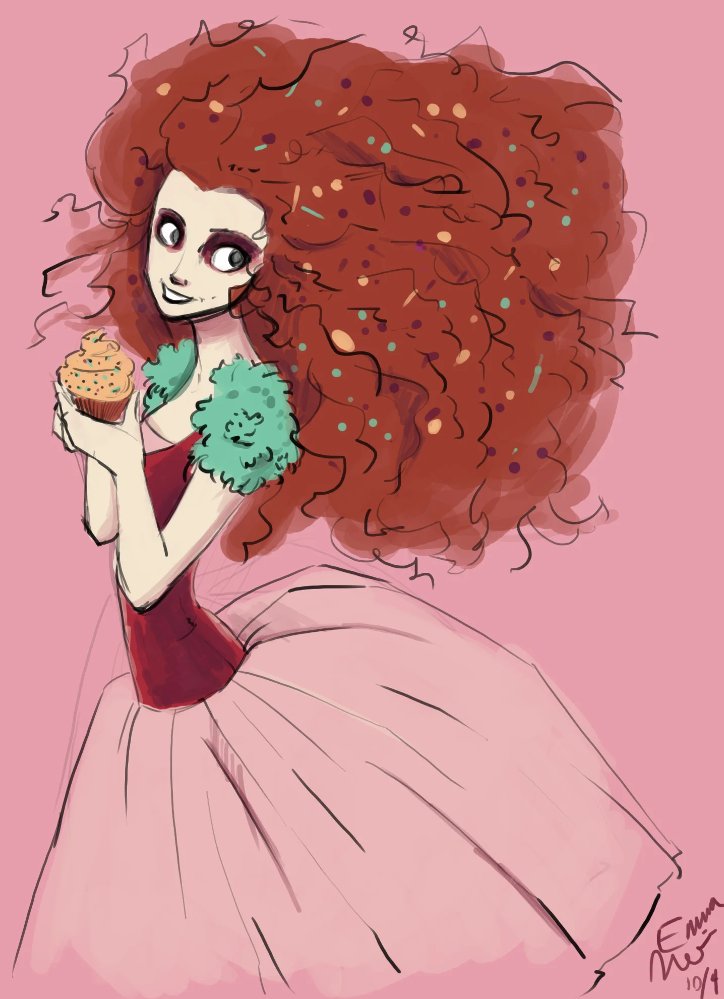 Halloween Art Challenge, Day 4 - Treats