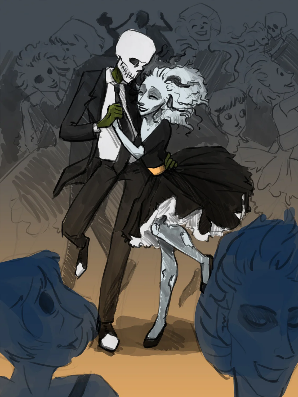 Illustration class final - Halloween Party