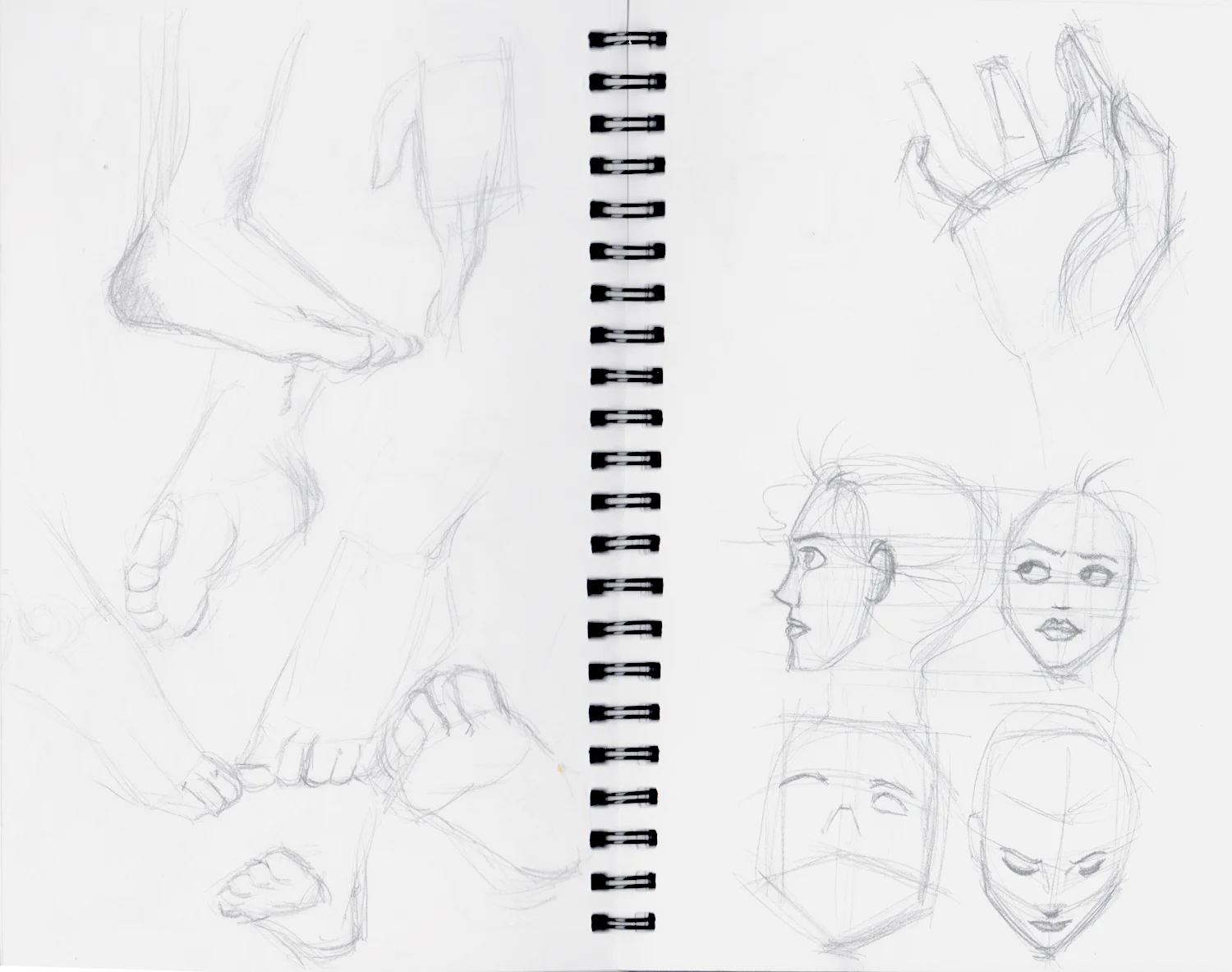 Foot, hand, and head practice 2014