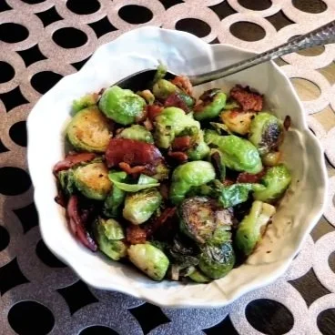 Pan Roasted Brussels Sprouts Pan Roasted Brussels Sprouts