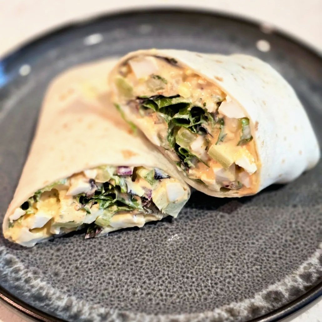 Herb &amp; Smoked Paprika Egg Salad Wrap