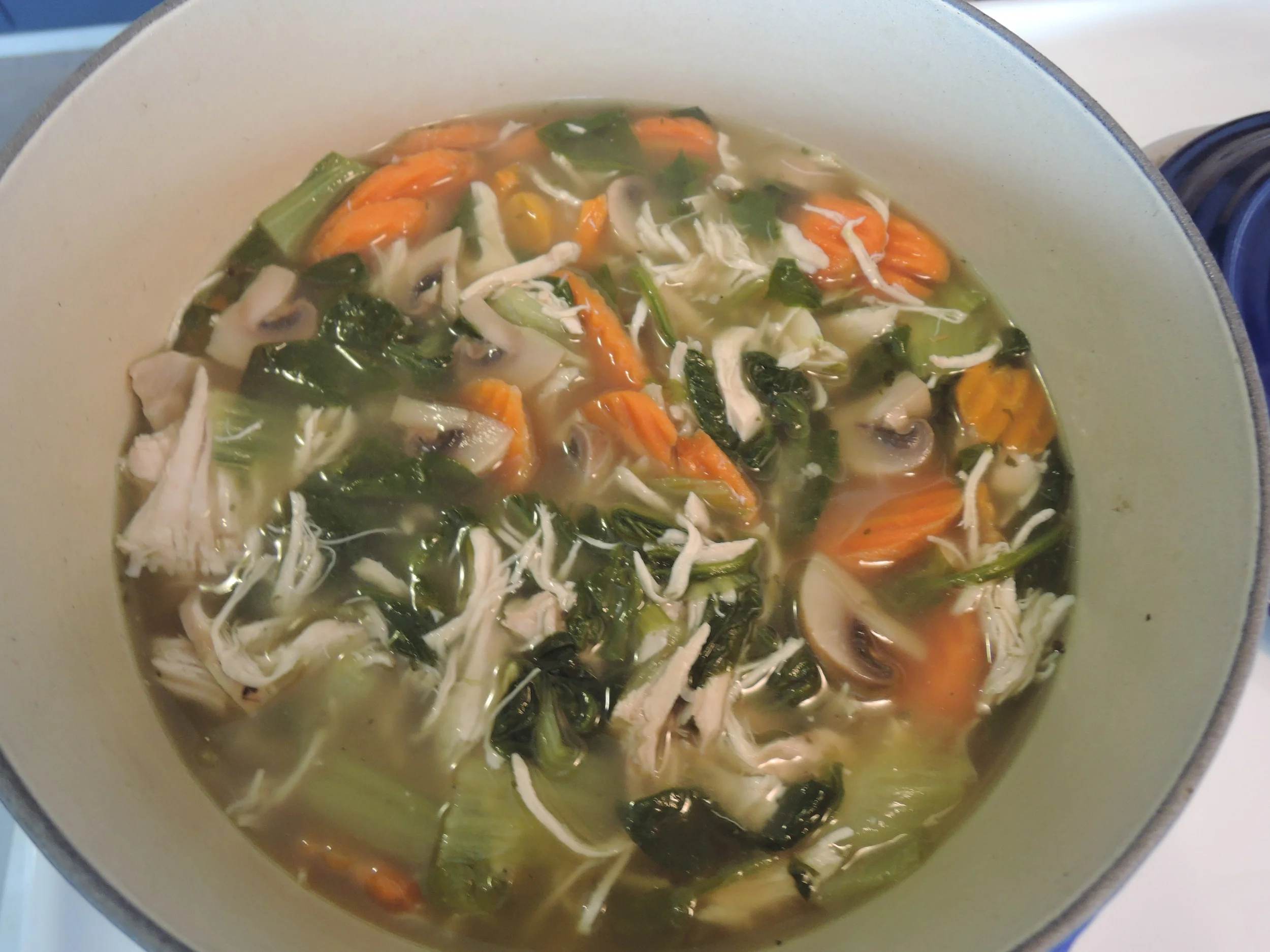 Homemade Turkey Vegetable Soup