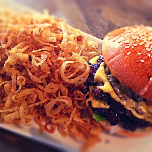 Causwells' Americana Burger. It's in SF. #itssomethingspecial